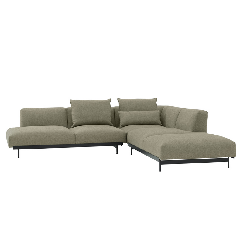 In Situ Modular Sofa - Corner Configuration 4