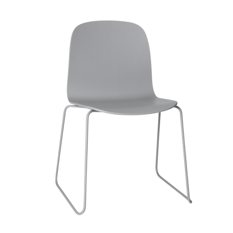 MuutoVisu Chair - Sled Base - Batten Home